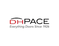 the logo for dh pace