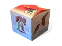 a box with an image of an eagle