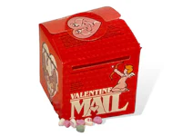 valentine's mail candy box
